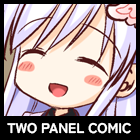 TWO PANEL COMIC
