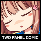 TWO PANEL COMIC